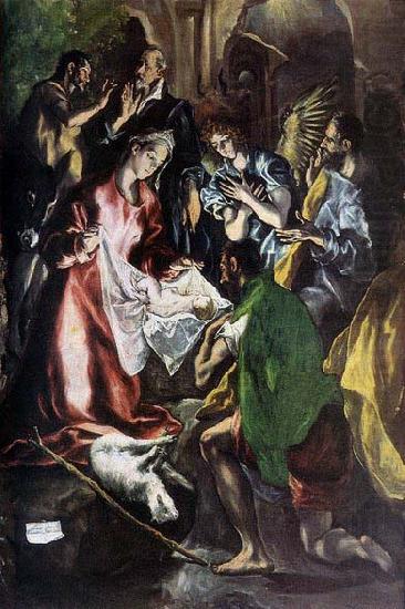 Adoration of the Shepherds, GRECO, El